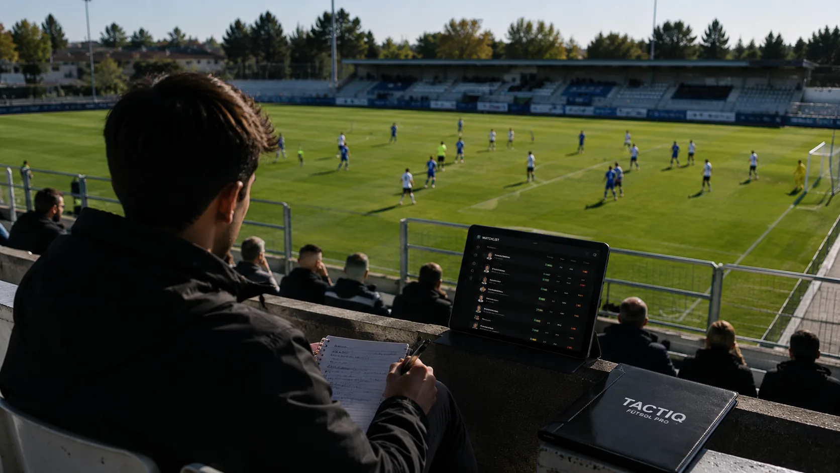 Análisis de datos de un partido de fútbol en TOKKA